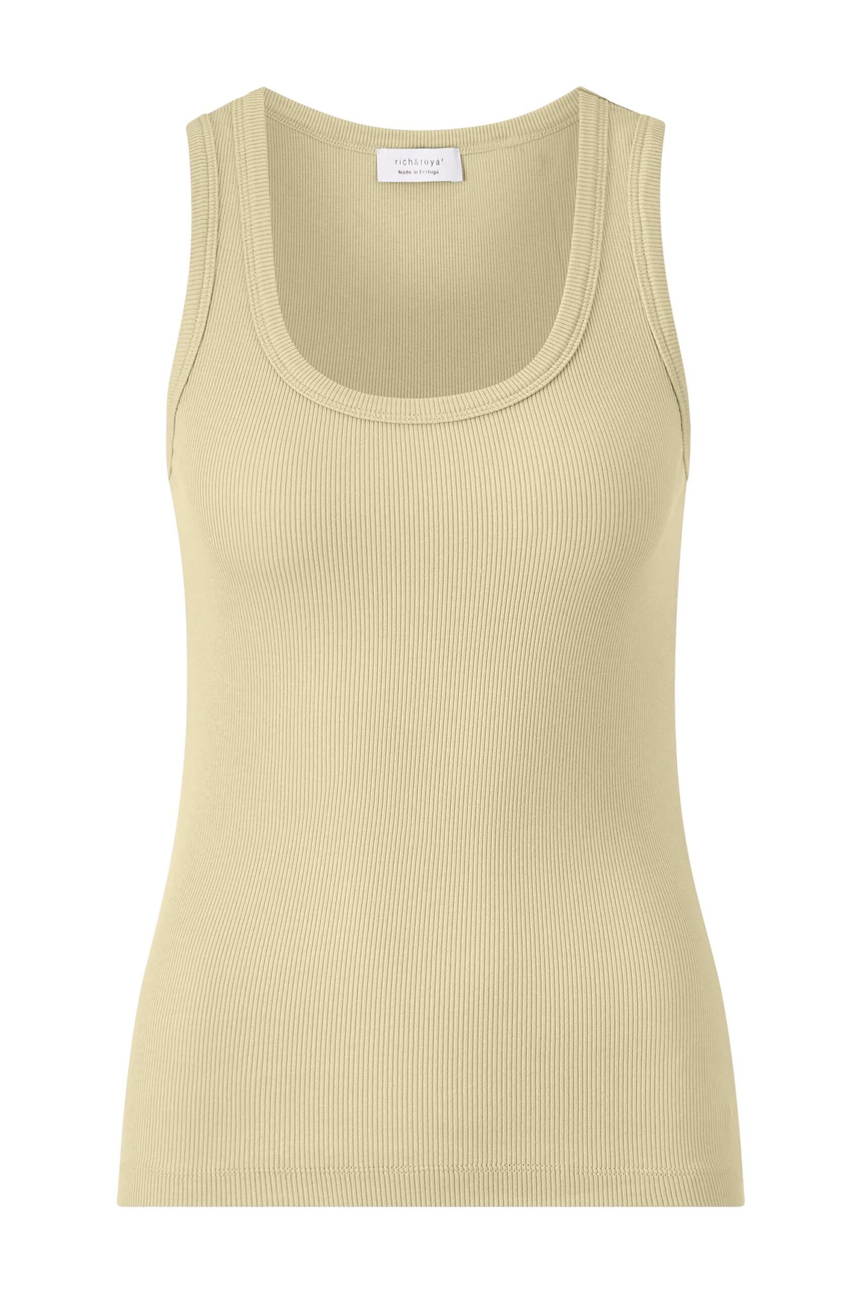 Rich & Royal Organic Rib Tank Top
