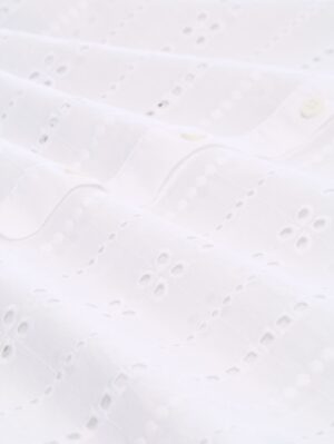 Tom Tailor Denim Bluse mit Lochstickerei