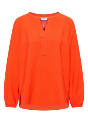 CECIL Solid Splitneck Blouse