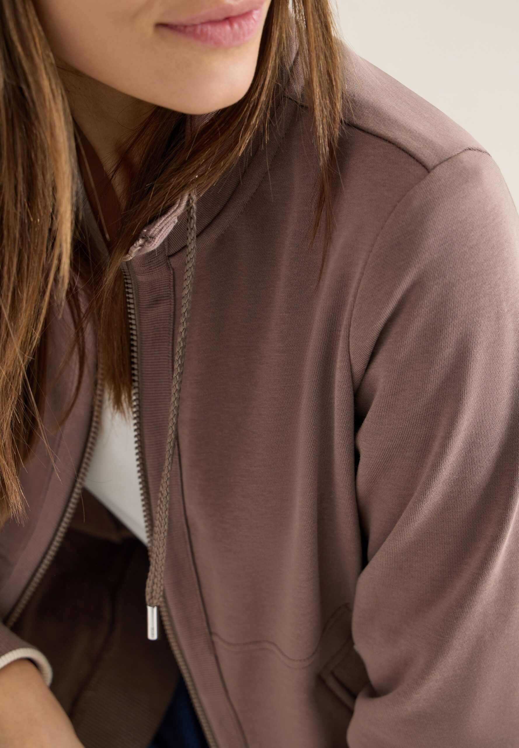 CECIL Sweatjacke mit welt pocket – Bild 4