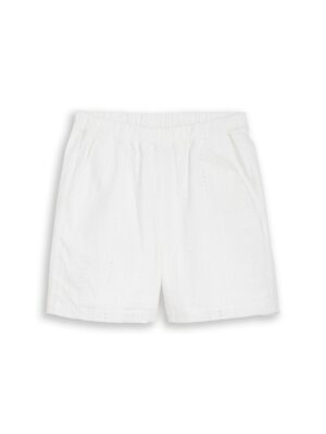 Tom Tailor Denim Shorts mit Lochstickerei