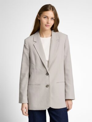 Tom Tailor Denim Regular Fit Blazer mit Paspeltaschen