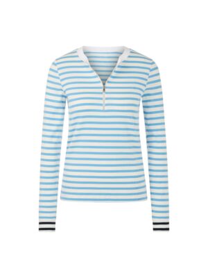 Marc Cain Sports Gestreiftes Langarmshirt