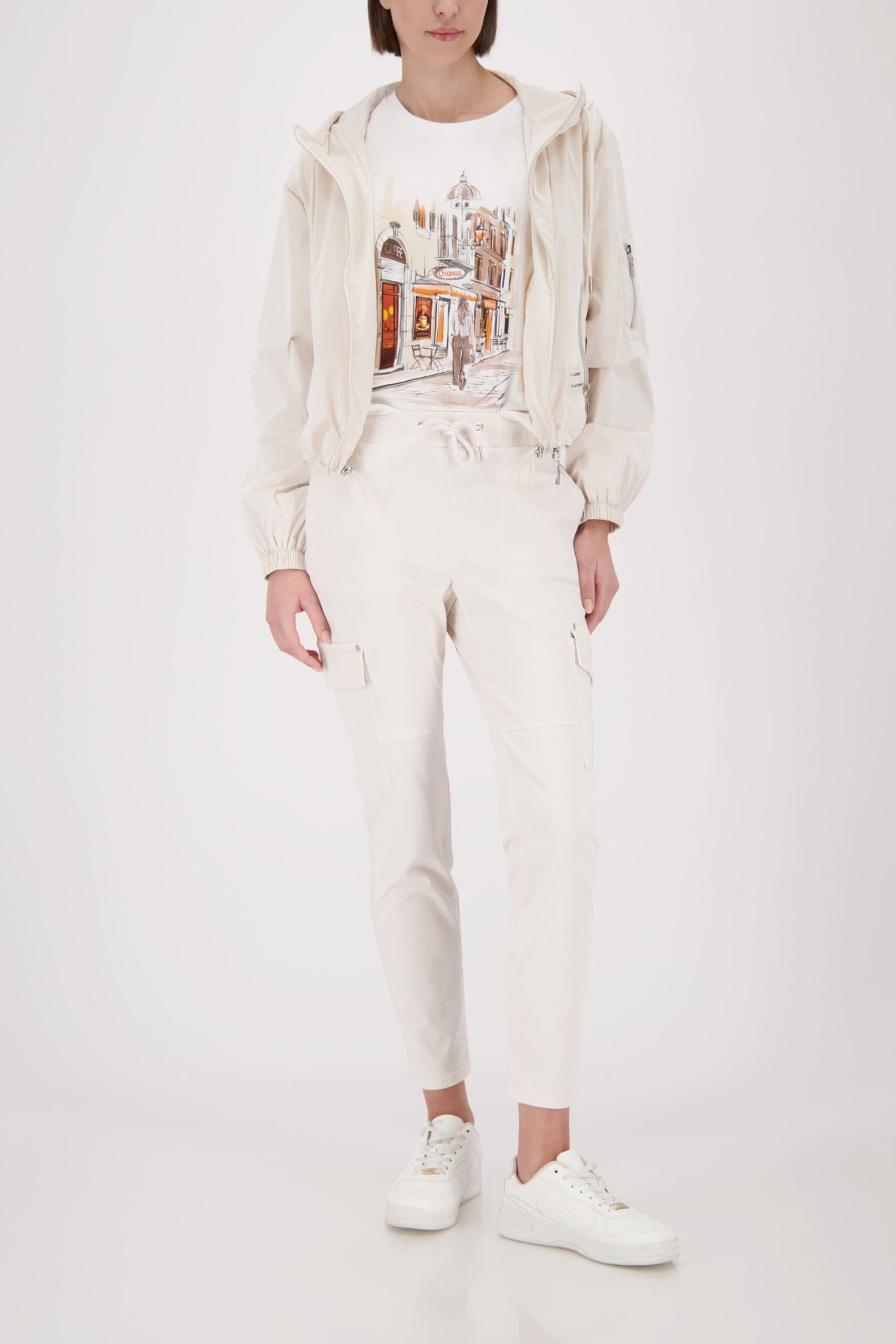 monari Stilvolle Outdoor Jacke mit Kapuze – Bild 2