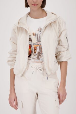 monari Stilvolle Outdoor Jacke mit Kapuze