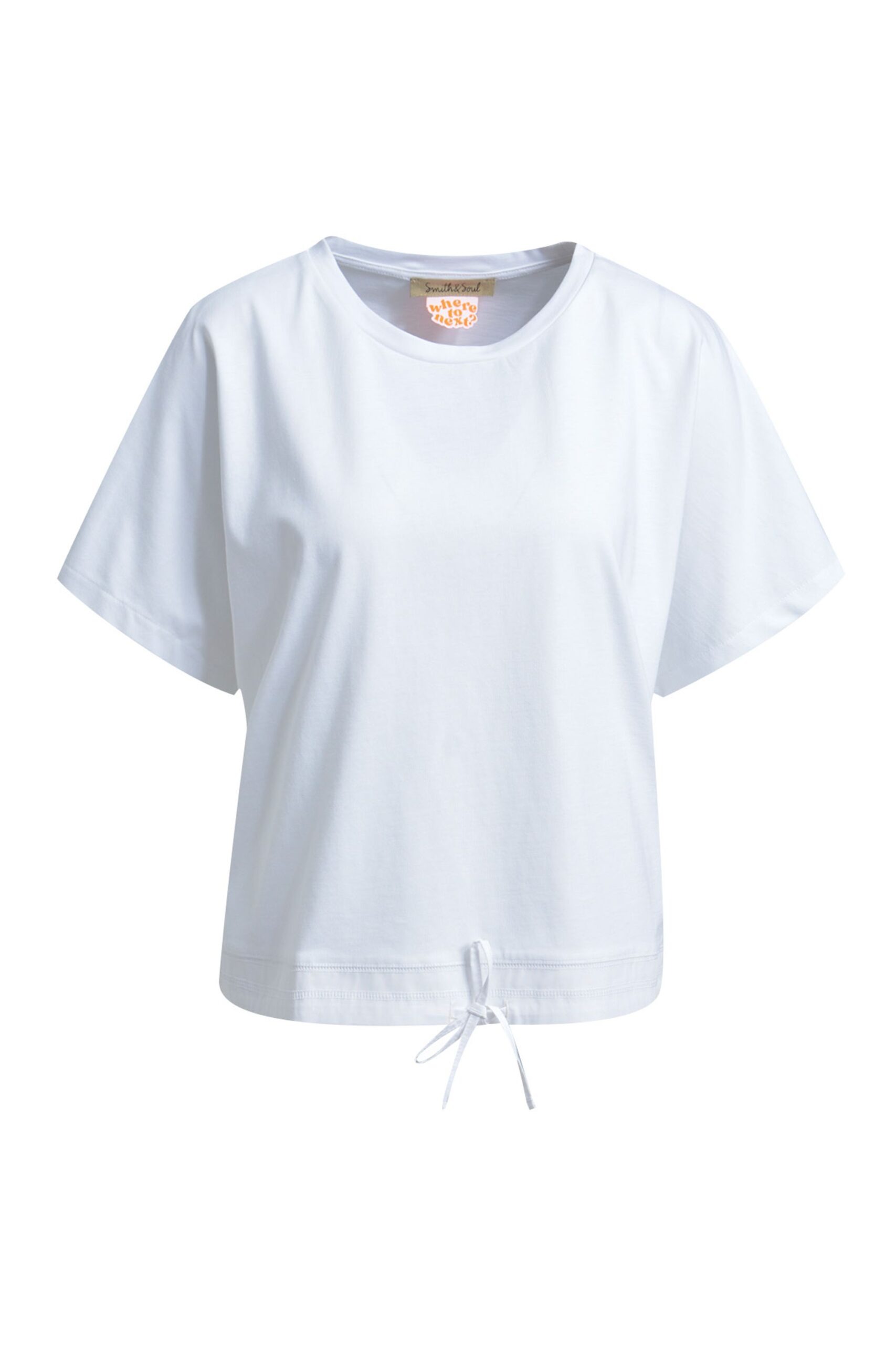 Smith&Soul Oversize T-Shirt mit Drawstring-Saum