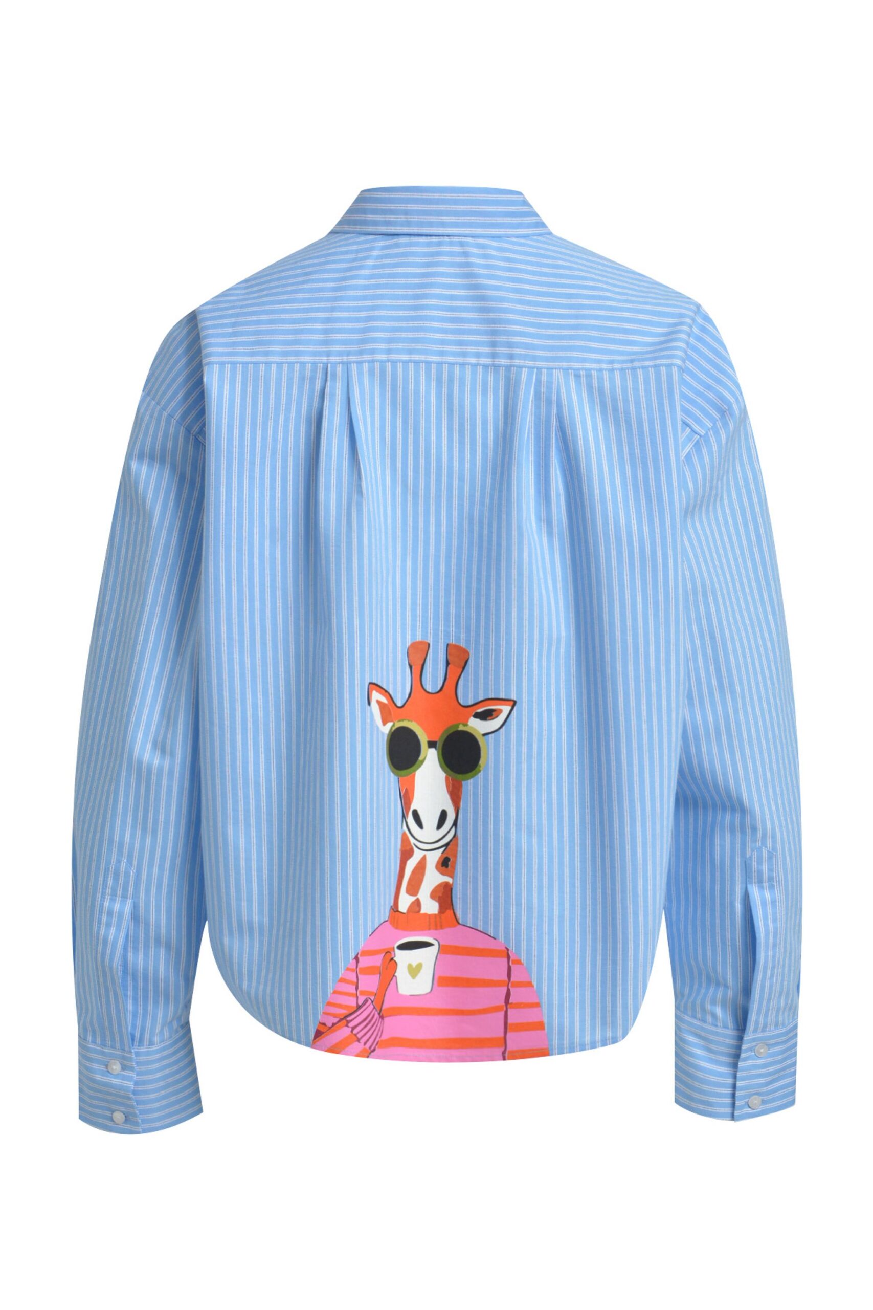 Smith&Soul Gestreifte Bluse mit Gigi-Print – Bild 2