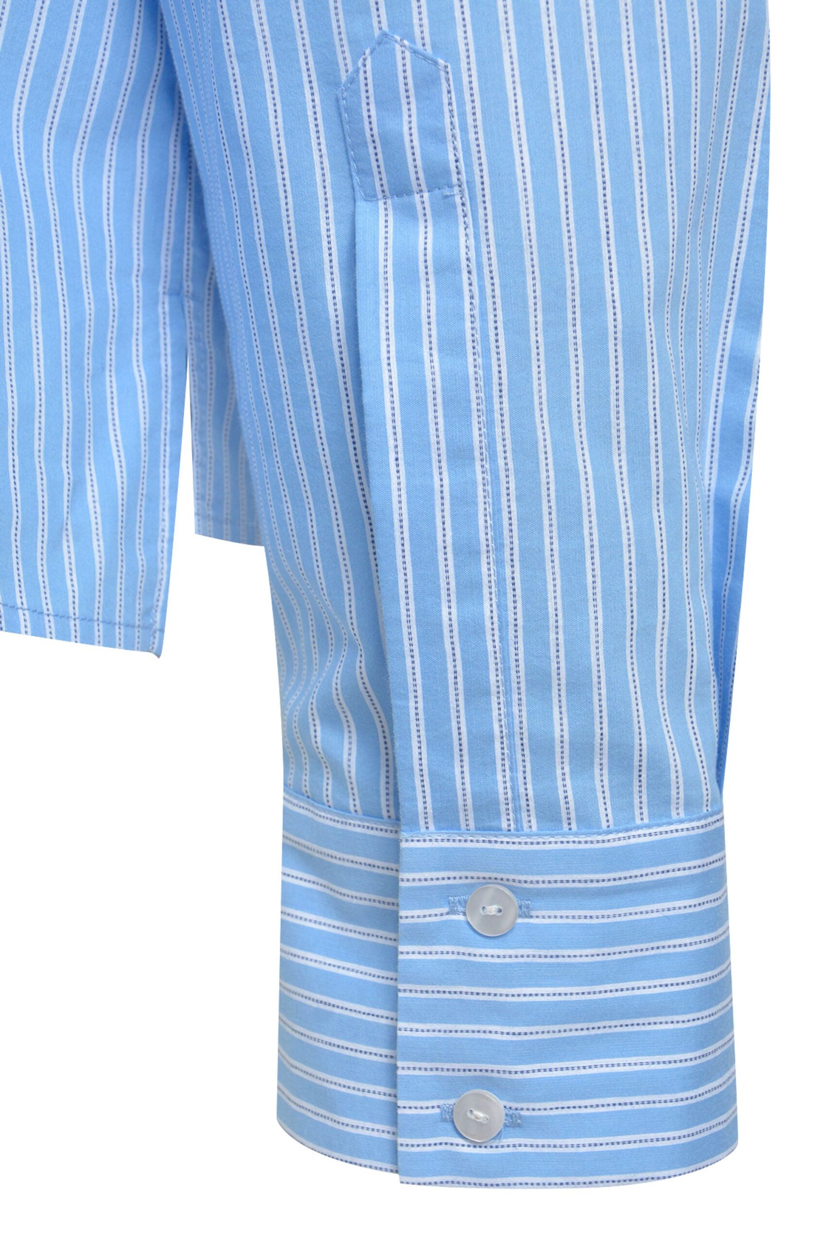 Smith&Soul Gestreifte Bluse mit Gigi-Print – Bild 3