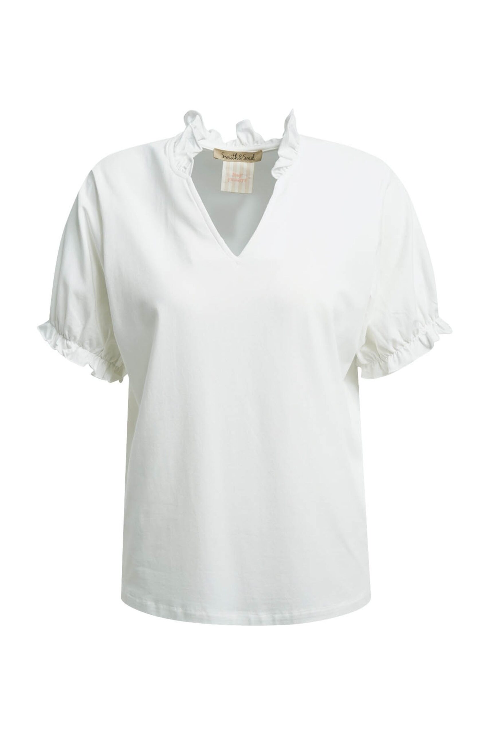 Smith&Soul Relaxed T-Shirt Ruffle Sleeves