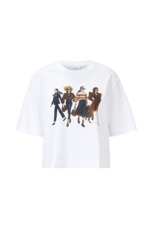 Rich & Royal Gentle Fit T-Shirt with Women Print