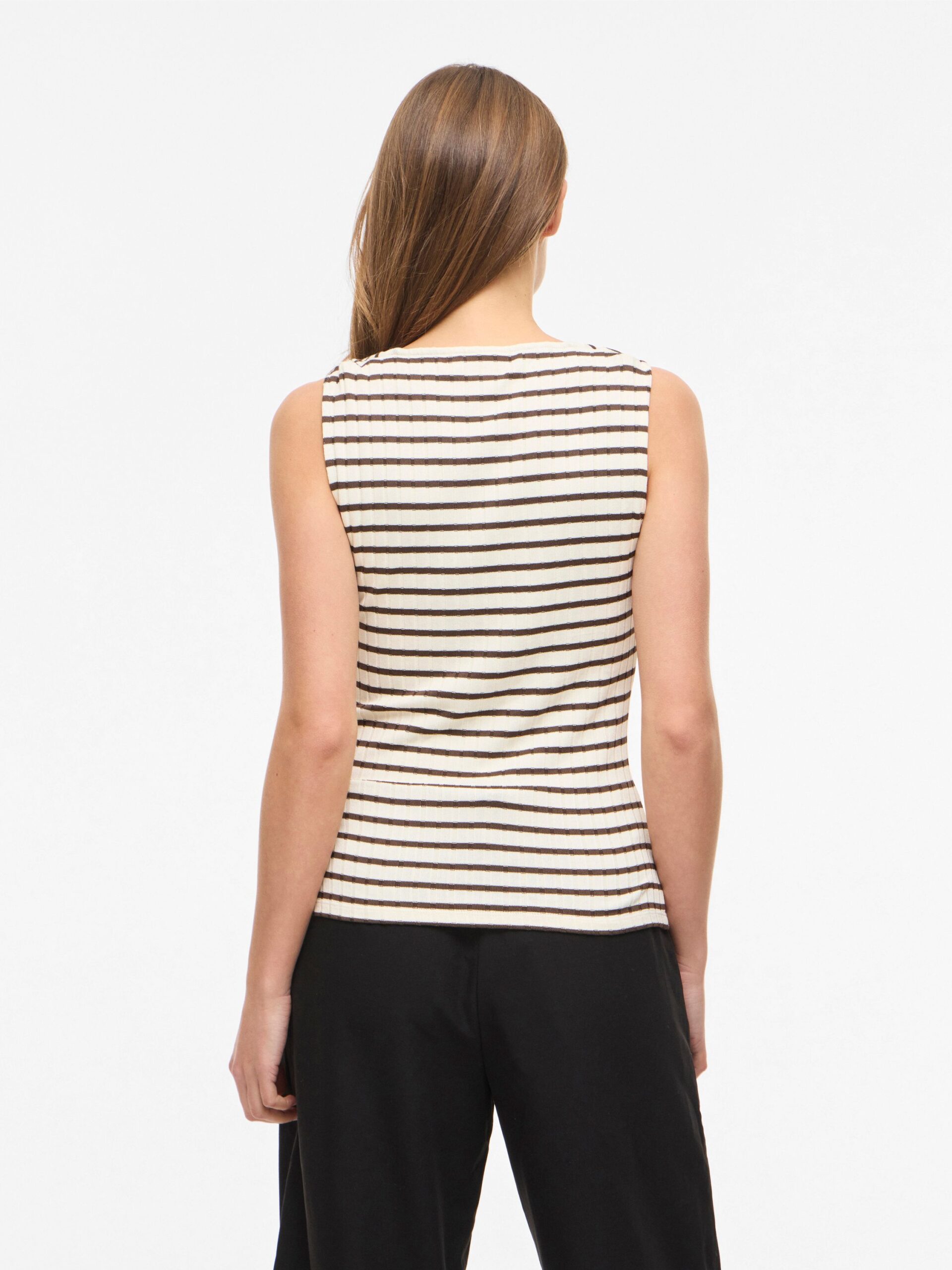 VILA VIGARTA O-NECK S/L TOP/PB – Bild 5