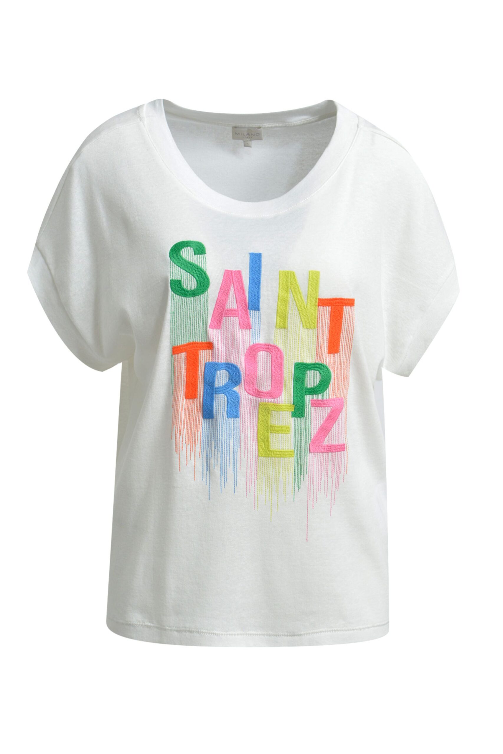 milano italy Ärmelloses Rundhals-Shirt