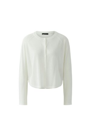 Oui Oversized Strickjacke mit Raglanärmeln