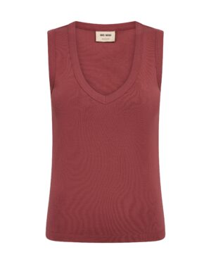 MOS MOSH V-neck Solid Tank Top