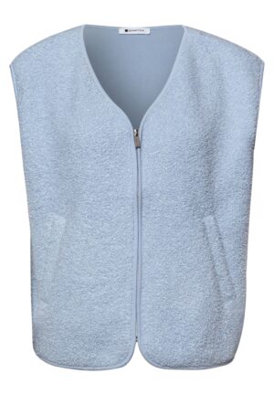 Street One Teddy-Weste mit V-Ausschnitt