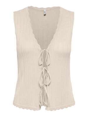 ONLY ONLARONA SL VNECK STRUCTURE VEST CC KNT