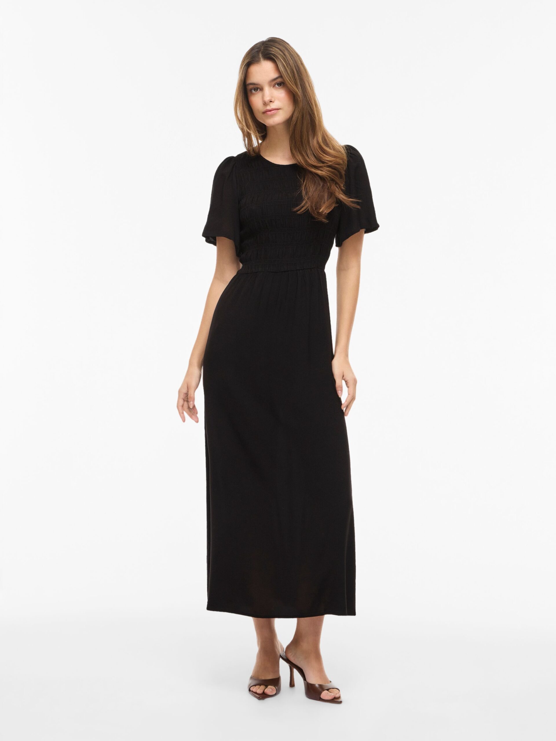 VILA VILISA S/S MDI SMOCK DRESS – Bild 4