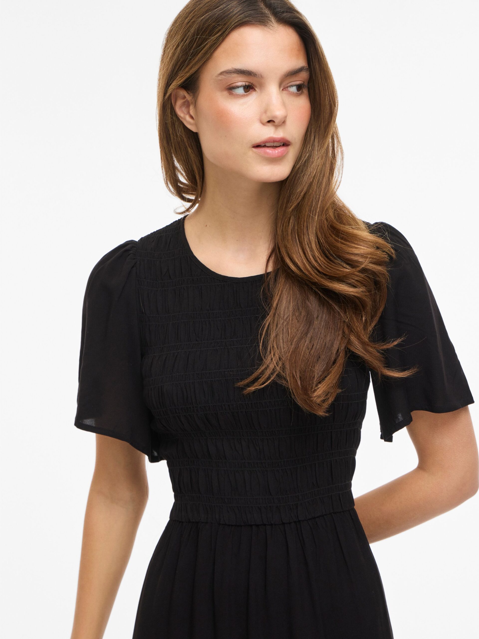 VILA VILISA S/S MDI SMOCK DRESS – Bild 6