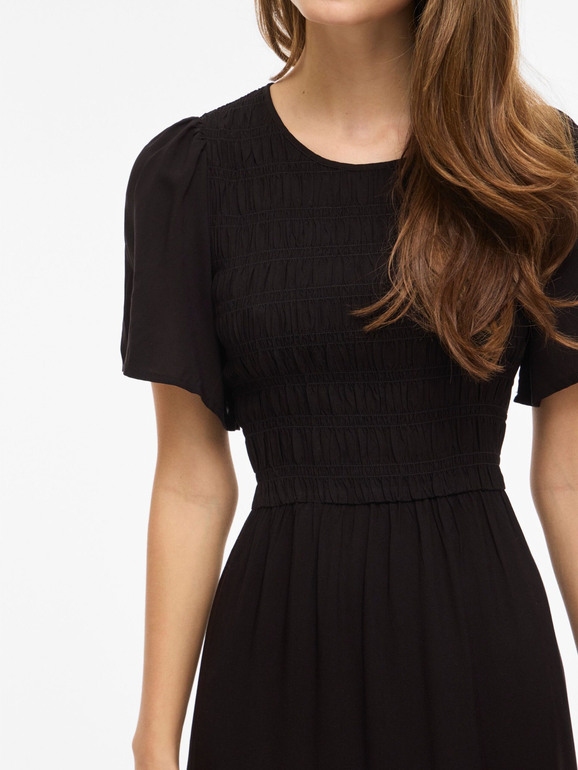 VILA VILISA S/S MDI SMOCK DRESS – Bild 7