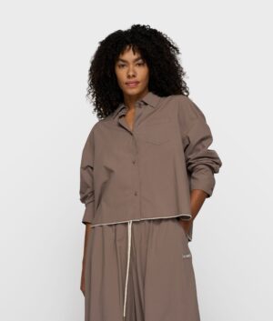 10 DAYS Cropped Shirt aus Popelin