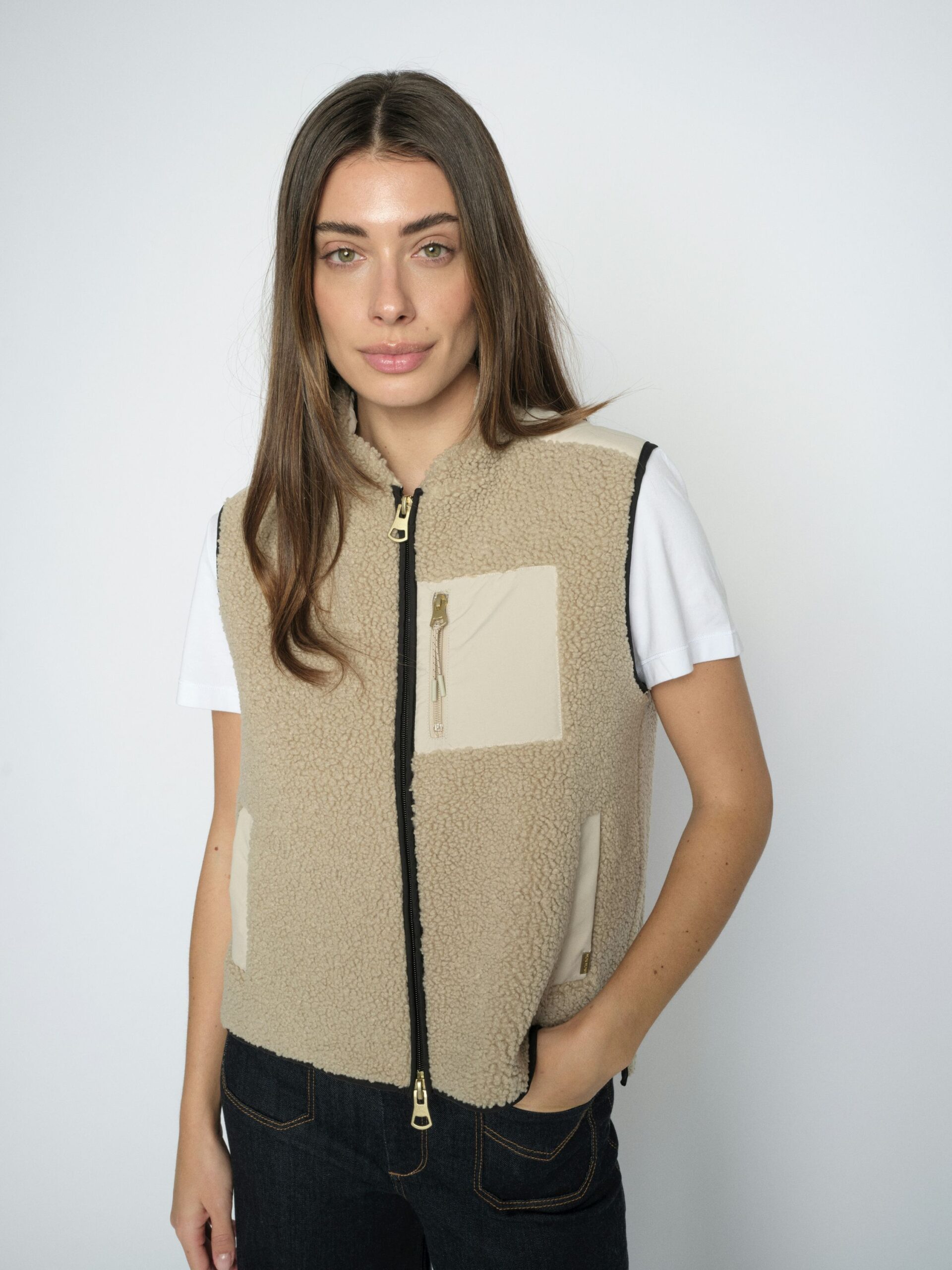MOS MOSH Eli Teddy Vest – Bild 2