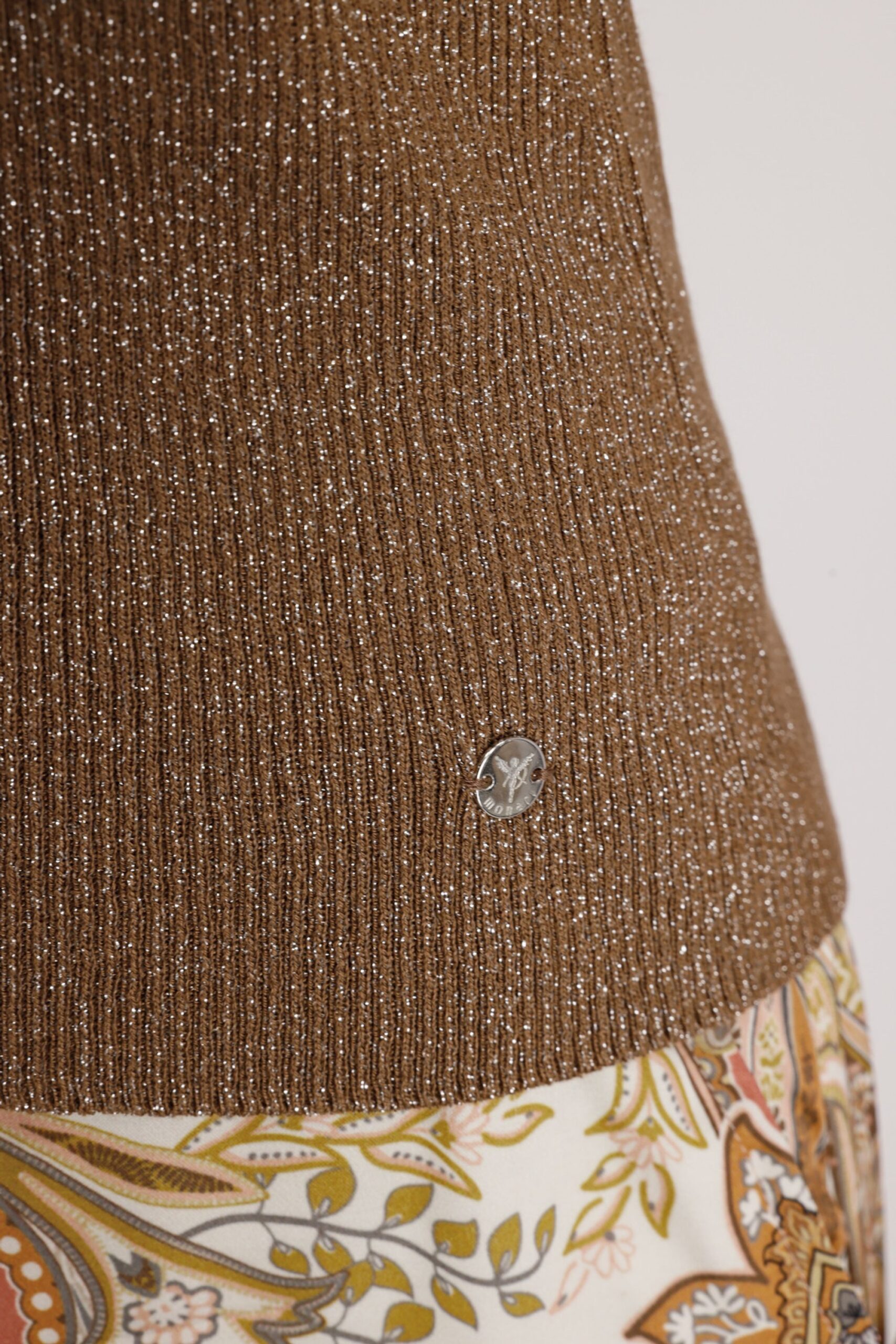 monari Pullover mit Lurex und Volants – Bild 4