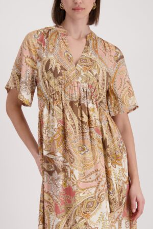 monari Maxi Kleid mit Paisleymuster