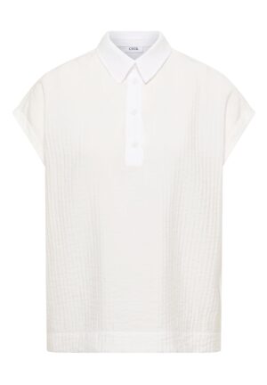 CECIL Solid Collar Bluse