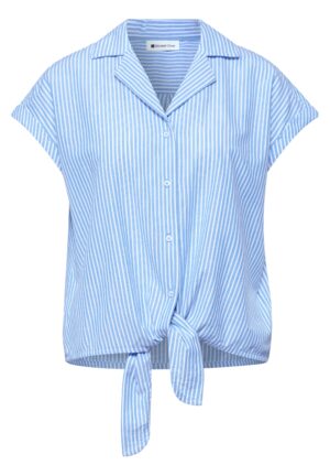 Street One Dropped Shoulder Bluse mit Bowling-Kragen