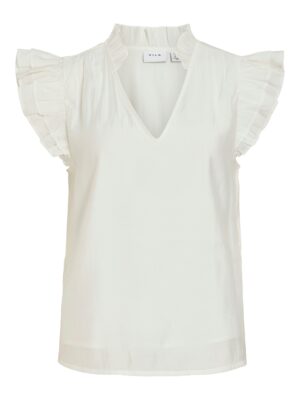 VILA S/L V-Neck Top/RN