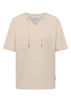 CECIL T-Shirt mit V-Neck und Streifen
