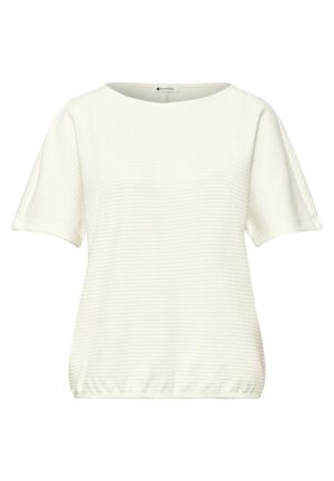 Street One Strukturshirt mit Dropped Shoulders