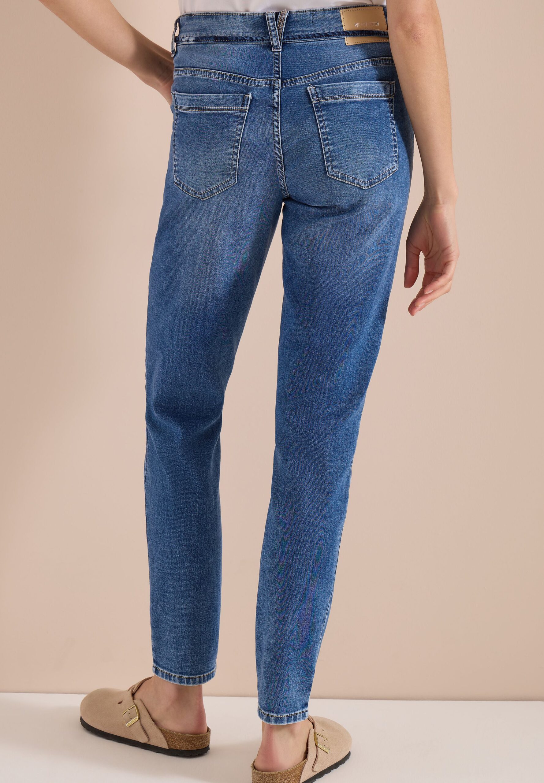 CECIL Bluse Style Tracey Jogg Mid Blue – Bild 7