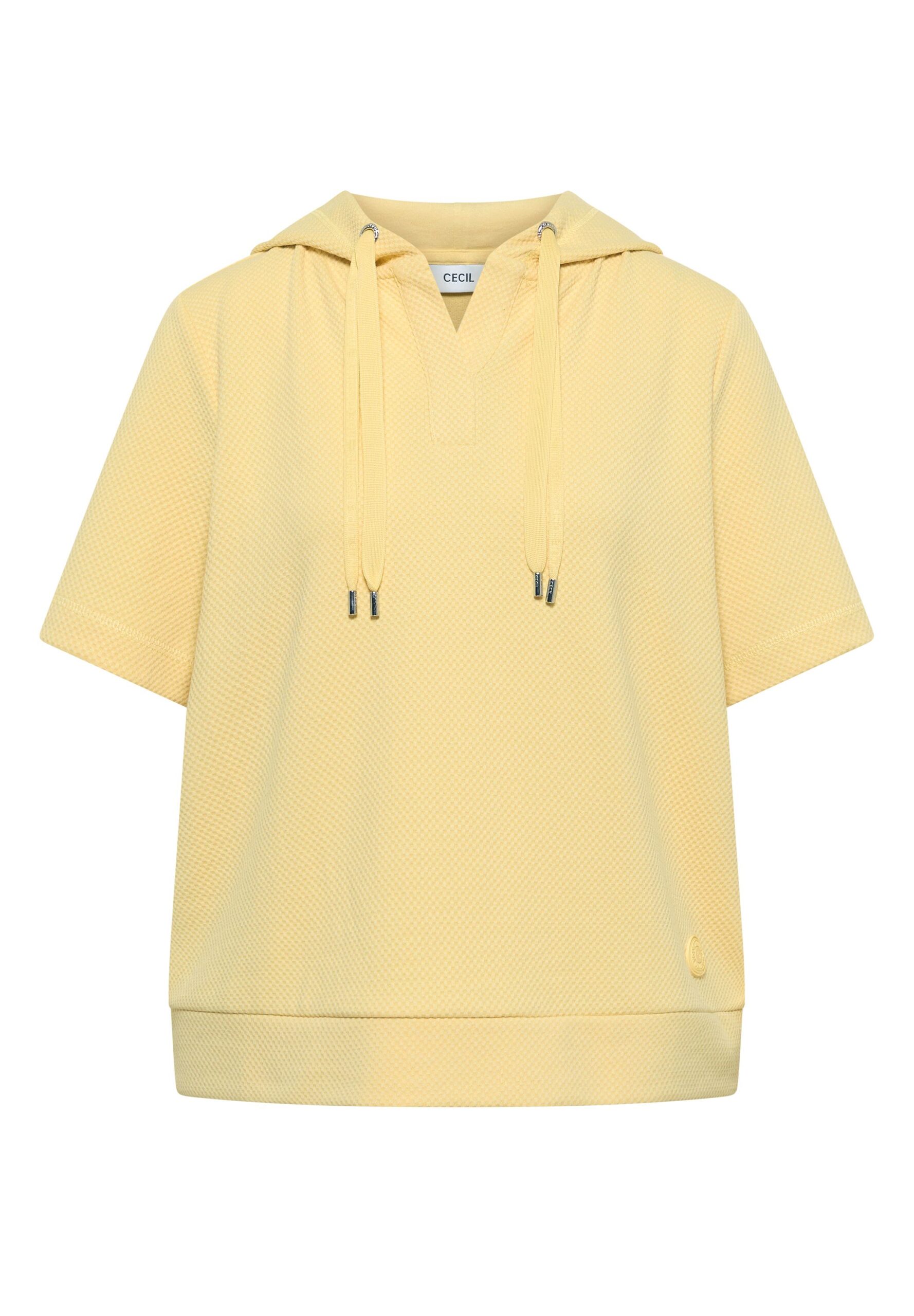 CECIL Kurzarm Sweatshirt mit Kapuze