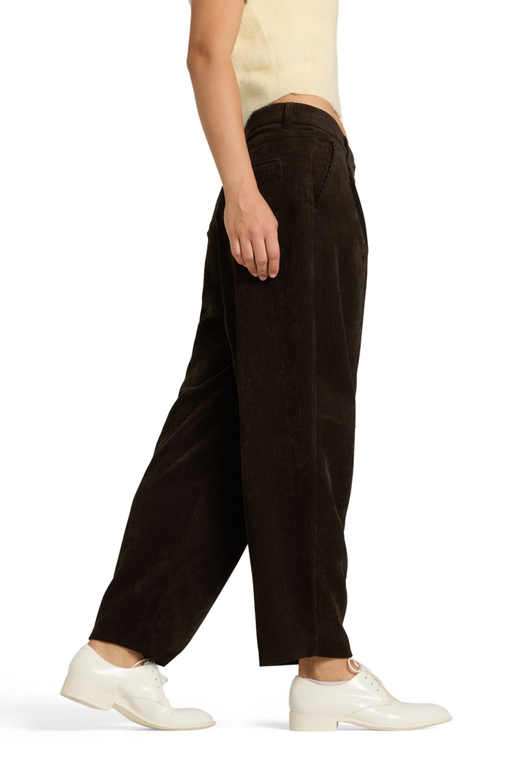 CAMBIO Ortensia Cord Hose mit Gürtelschlaufen – Bild 4
