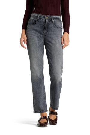 CAMBIO Jeans long mit Stretch und Used-Effekten