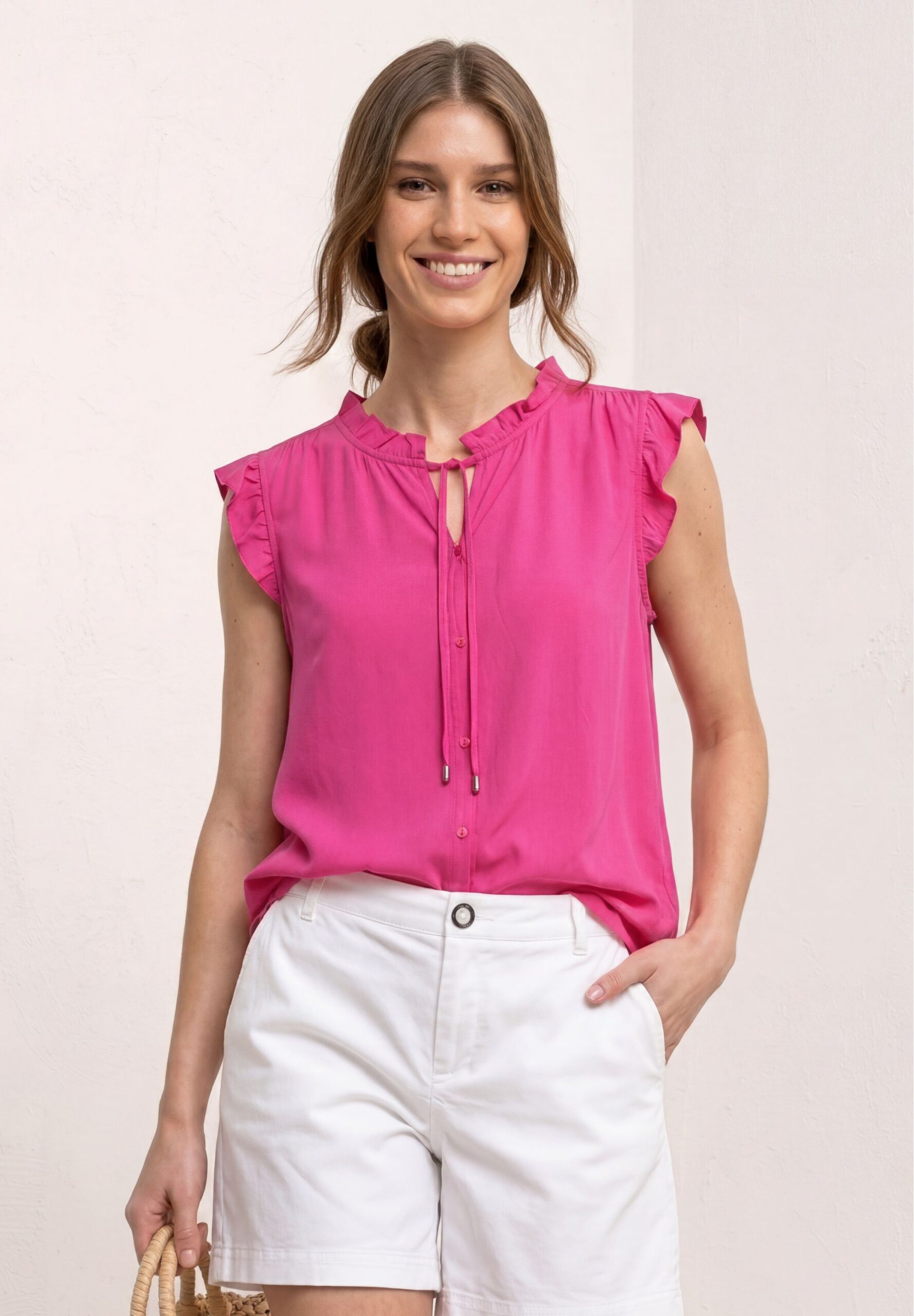 Street One LTD QR buttoned Bluse Top – Bild 3