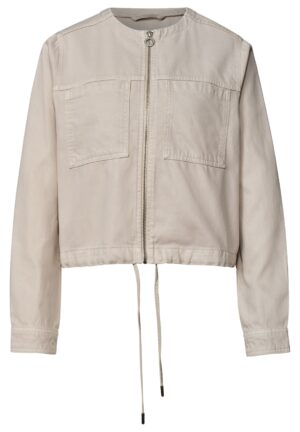 Street One Jacke im Washed-Look mit Zipper