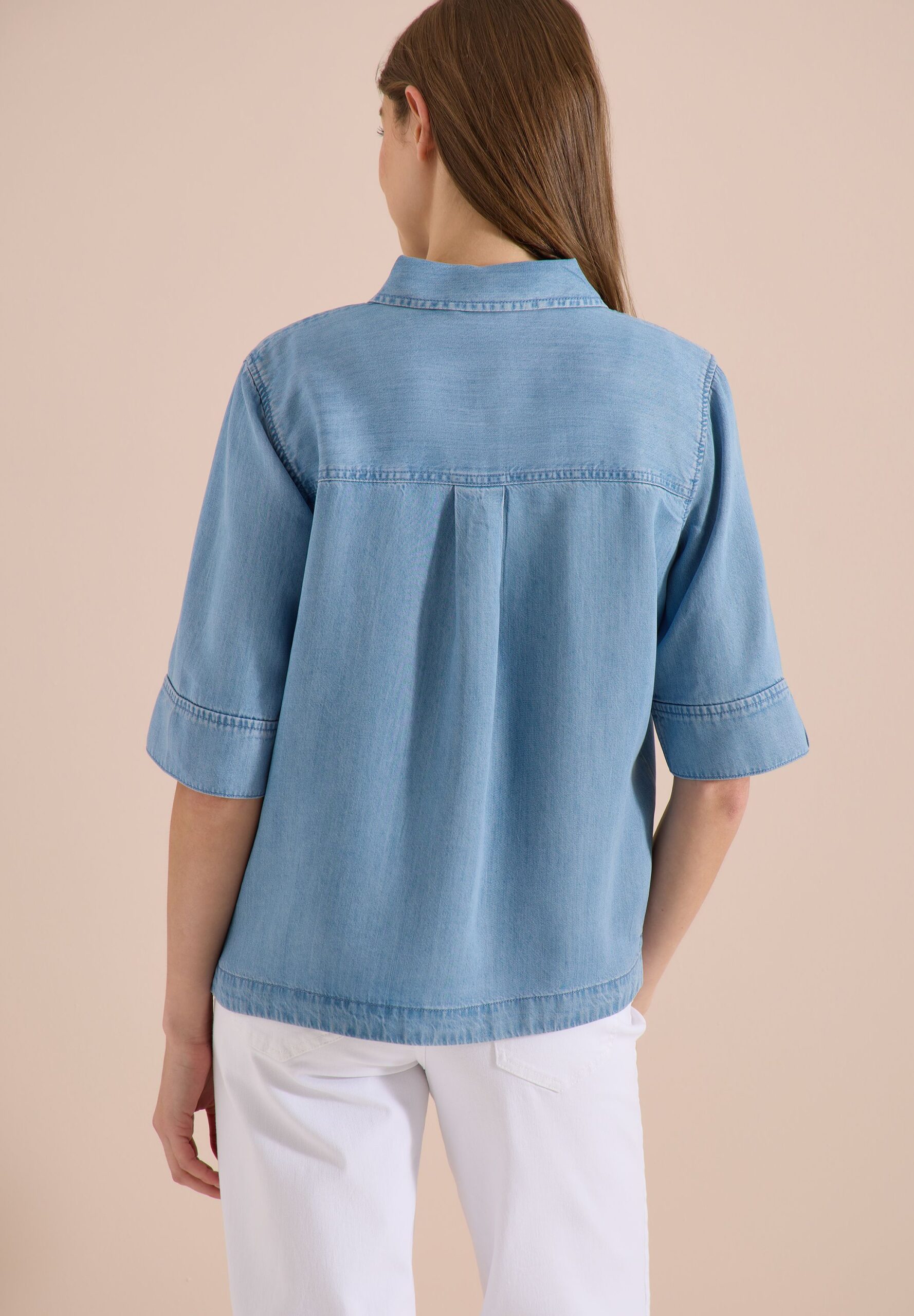 CECIL Denim Look Bluse – Bild 7