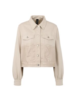 Marc Cain Sports Denimjacke mit Gold-Finish