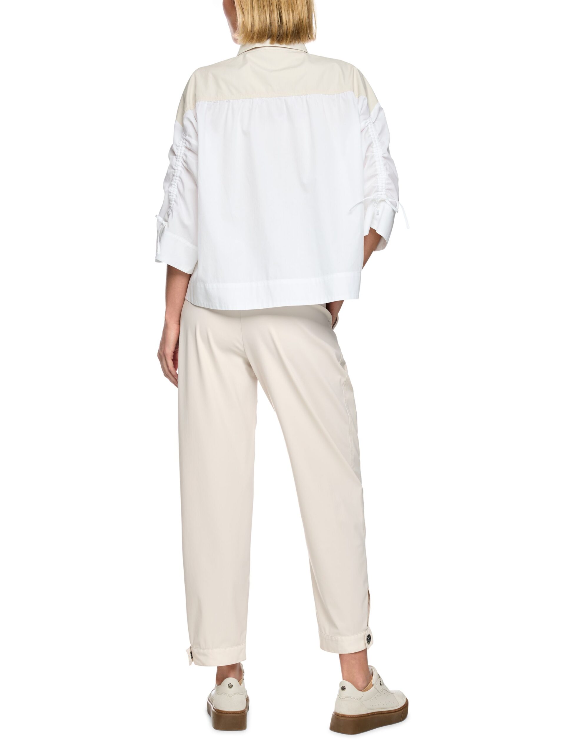 Marc Cain Sports Stretch-Hose mit Bundfalten – Bild 6