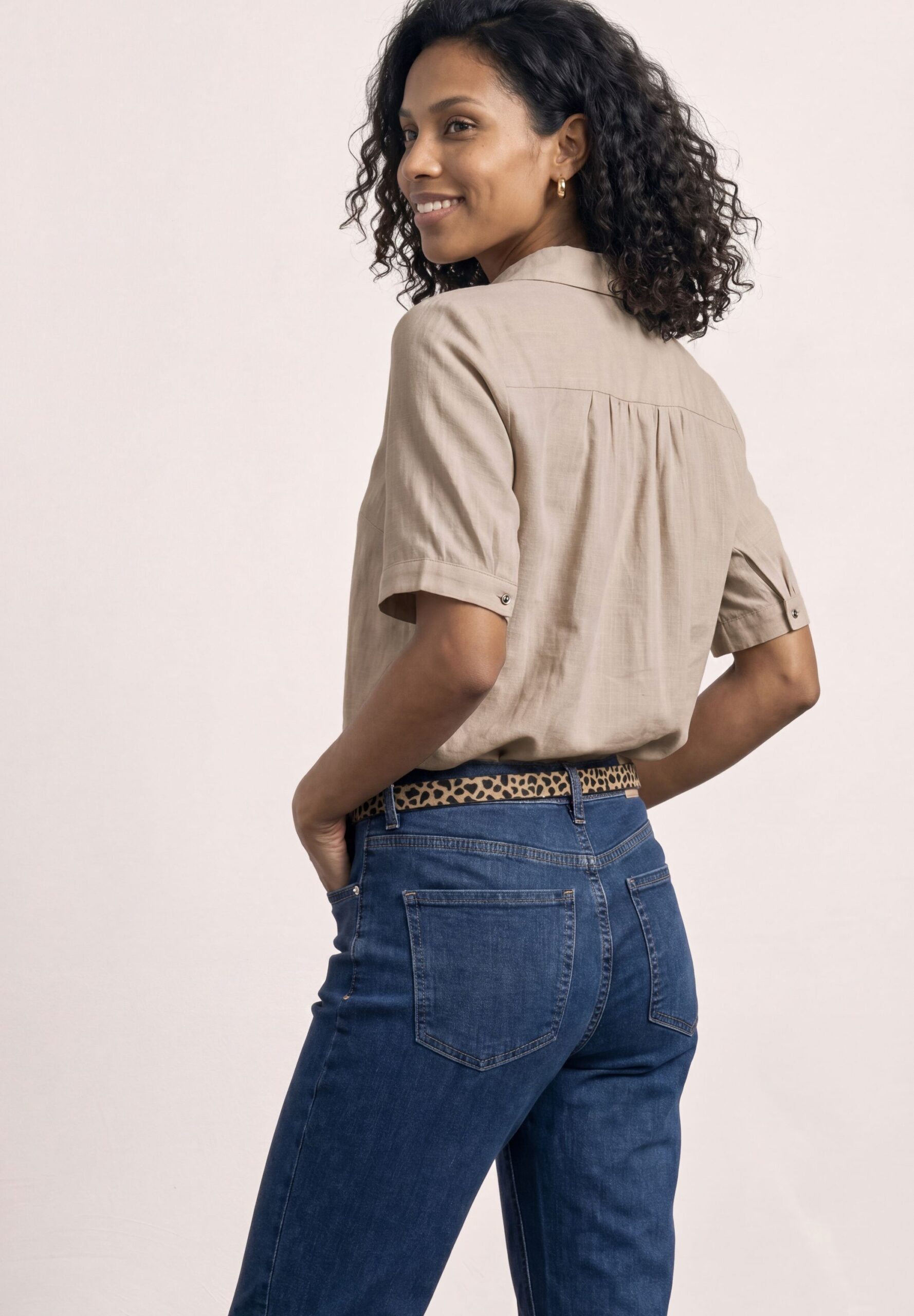 Street One QR buttoned shirtcollar bl – Bild 6