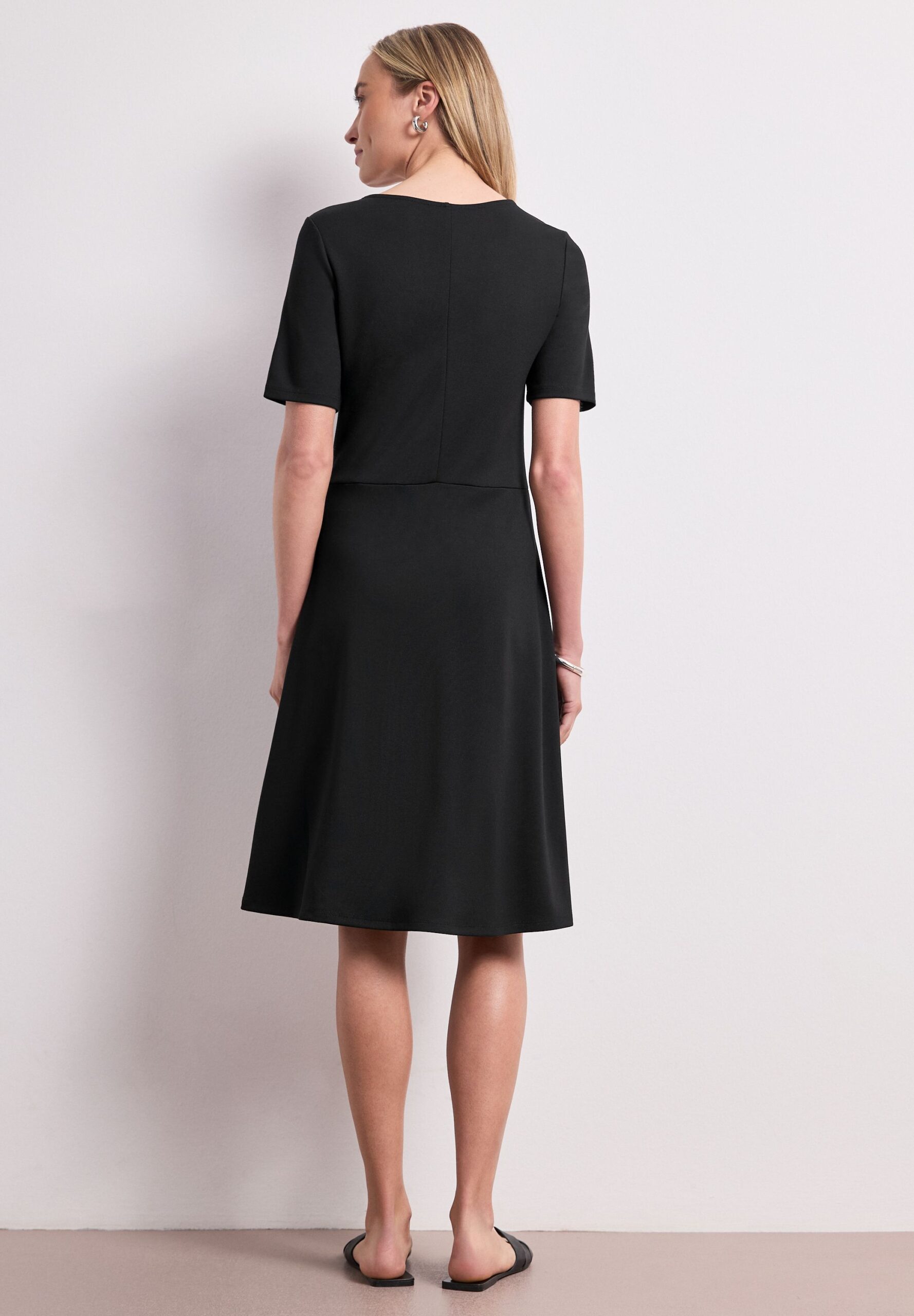 Street One Knielanges Jerseykleid mit Kurzarm – Bild 5