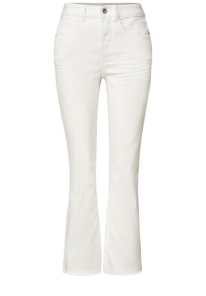 Street One High Waist Flared Leg Jeans im Slim Fit