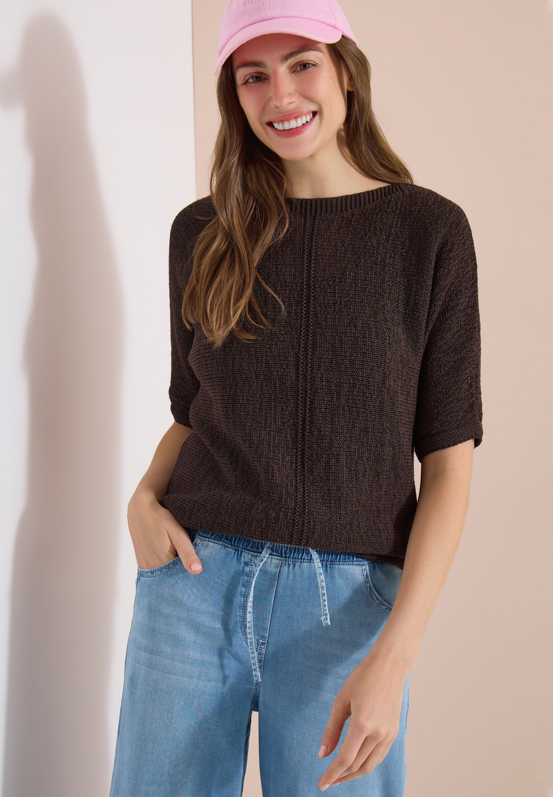 CECIL Dolman Pullover mit U-Boot-Ausschnitt – Bild 2