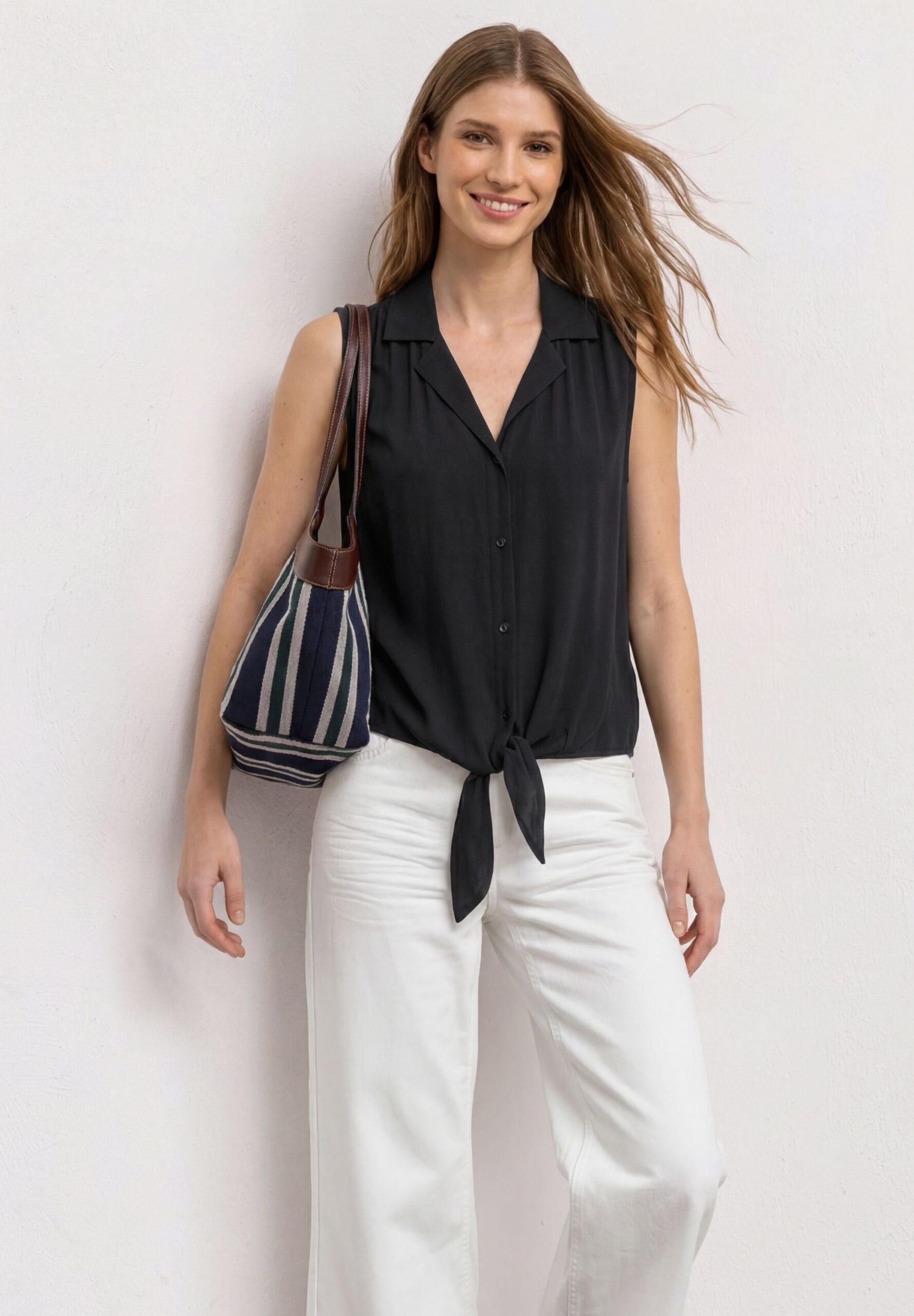Street One Blousetop mit Bowling-Kragen – Bild 3