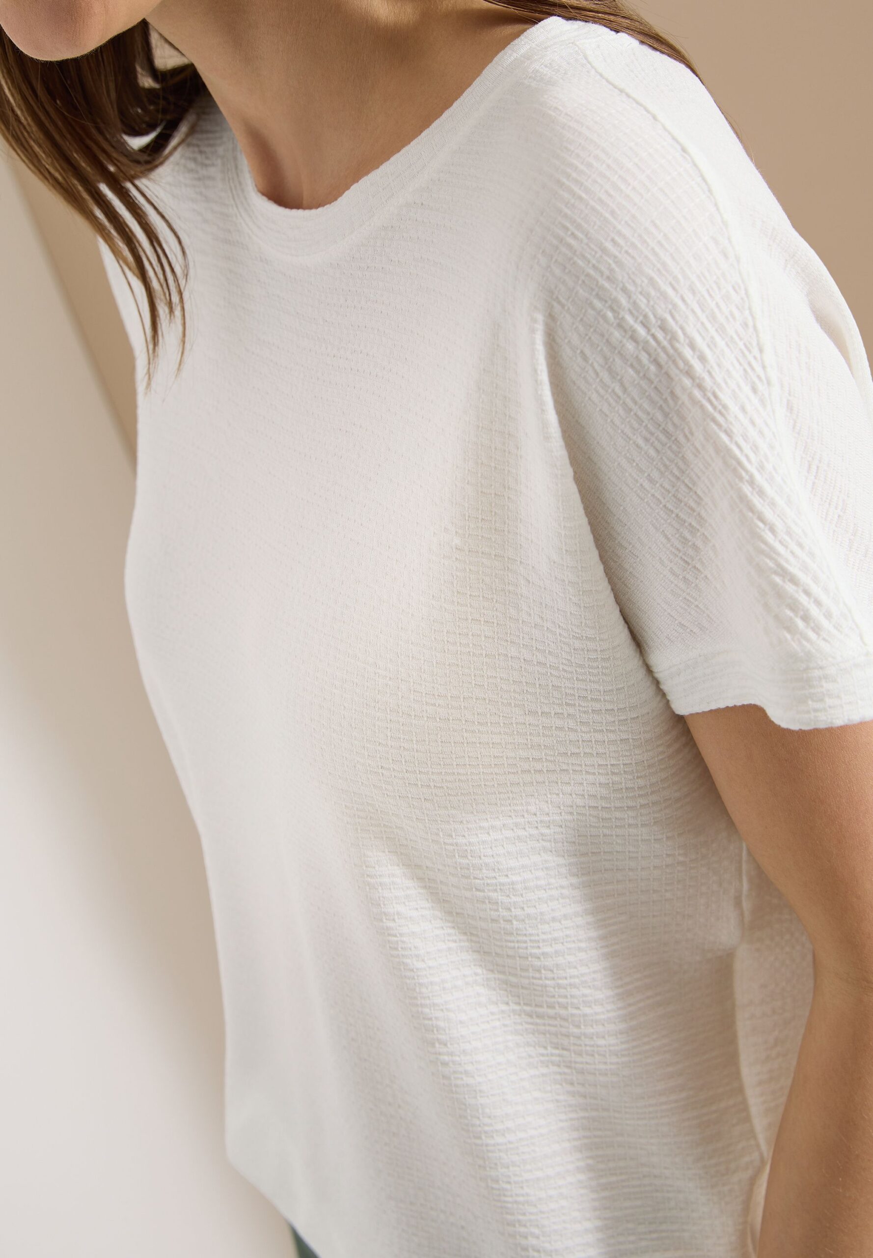 CECIL Solid Structure Bluse – Bild 4