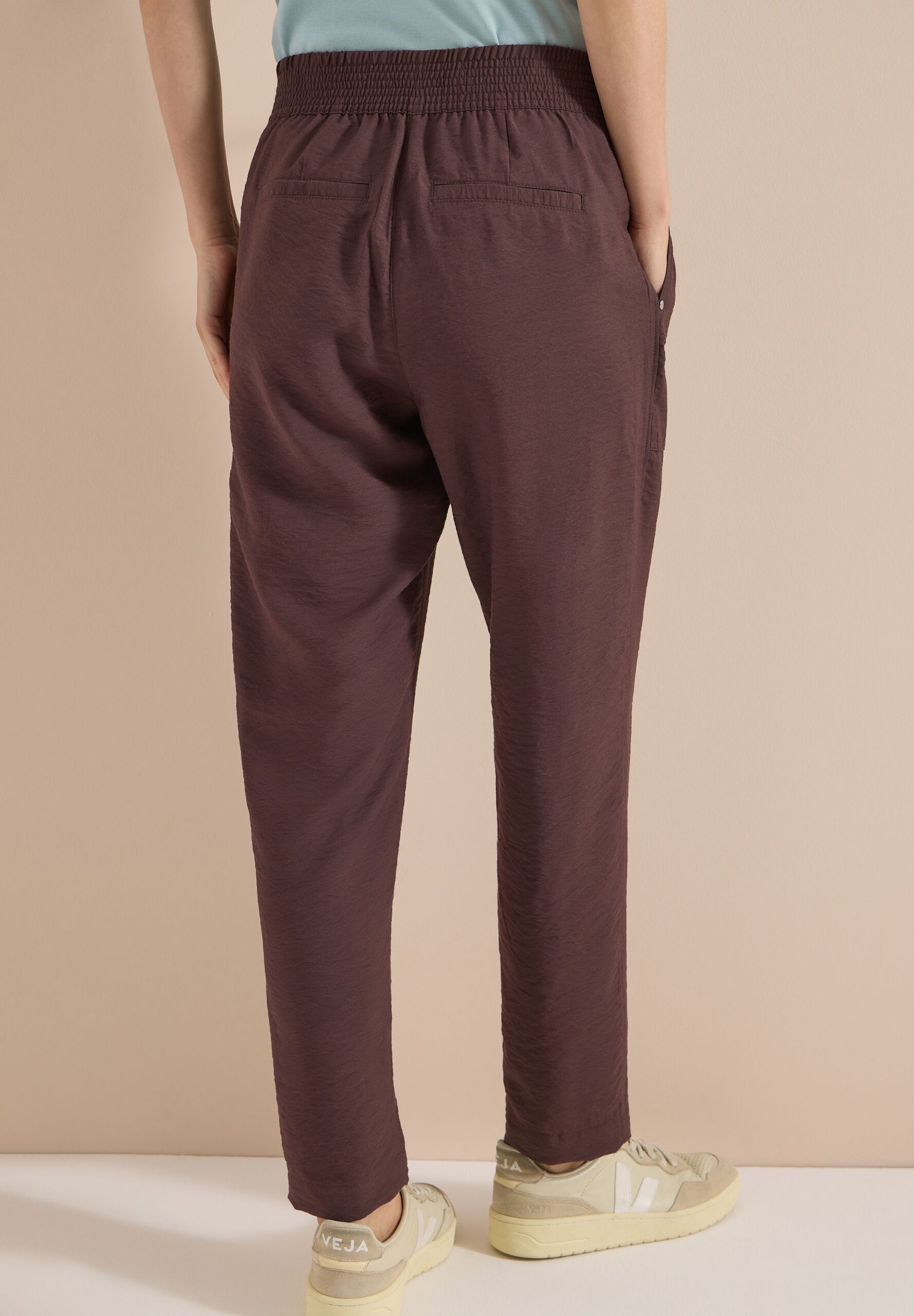 CECIL Mid Waist Slim Leg Hose im Loose Fit – Bild 7