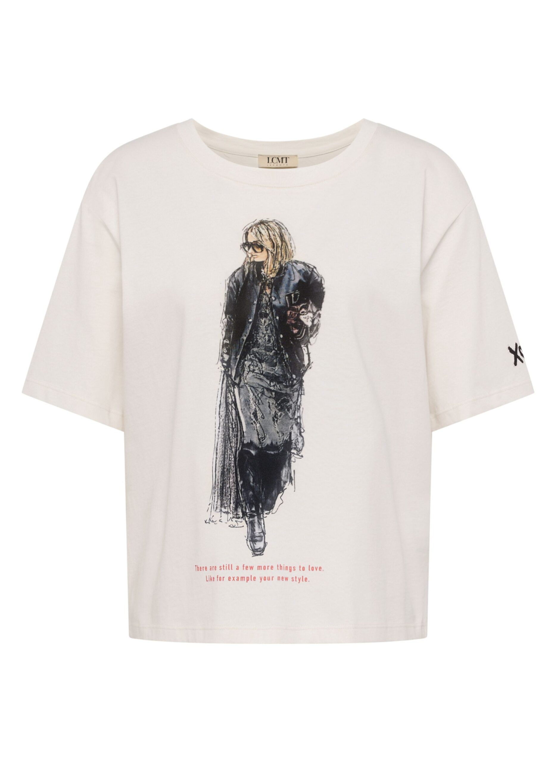 LECOMTE Druck Kurzarm T-Shirt – Bild 4