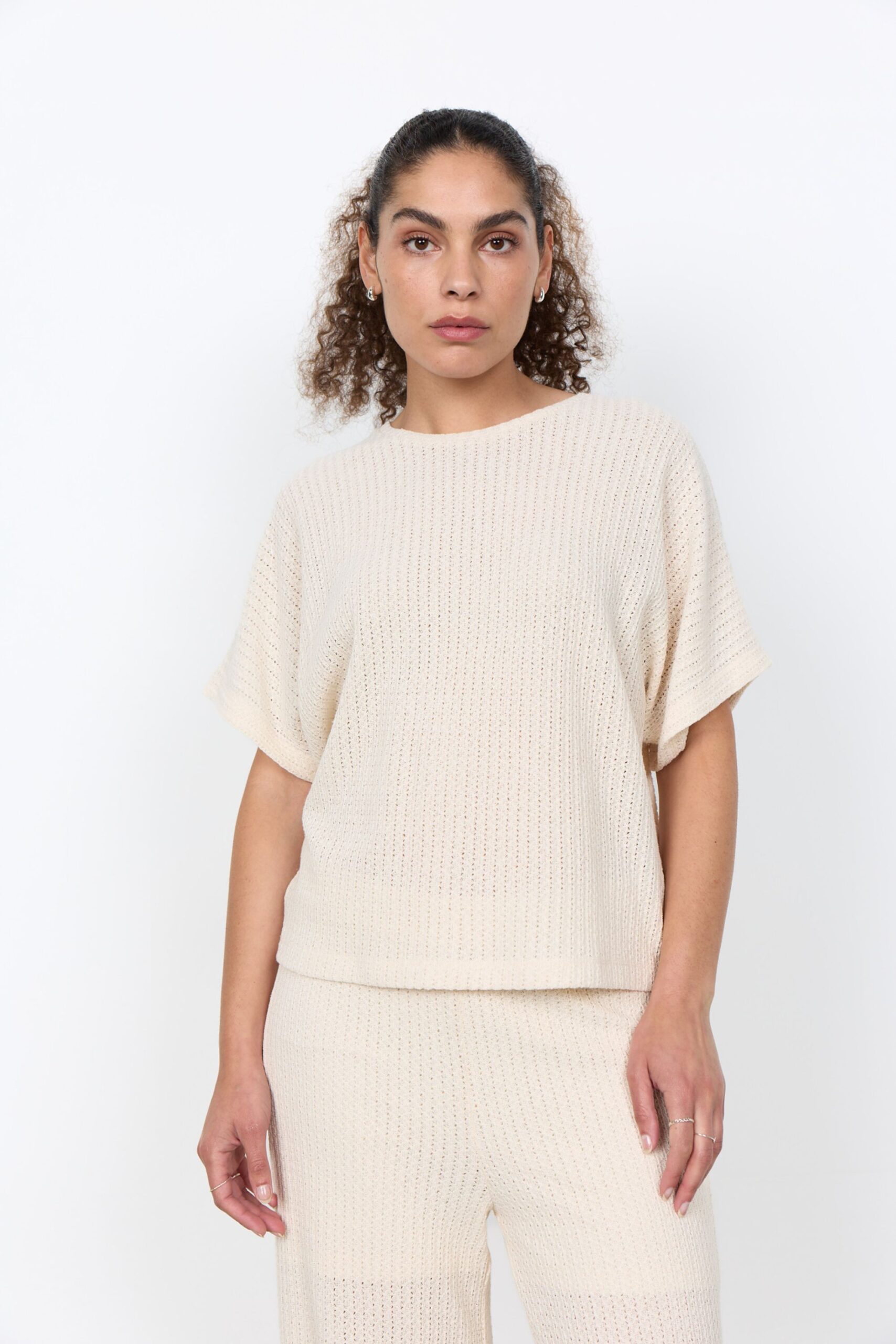 SOYACONCEPT SC-GINGER 1 T-Shirt mit Strickstruktur – Bild 2